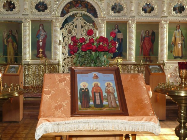 День памяти священномученика Тихона и исповедницы Хионии Архангельских в Троекуровском монастыре