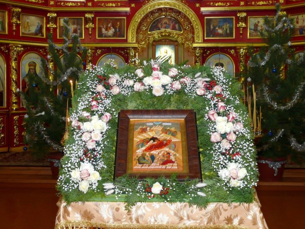 Рождество Христово в Троекуровском монастыре