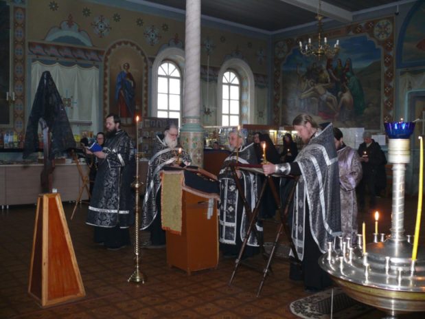 Пассия в Троекуровском монастыре
